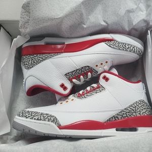 Jordan 3 Cardinal red size 13